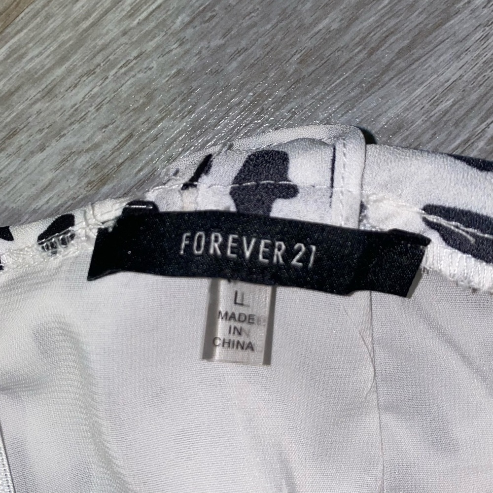 Forever 21 Printed Ruffle Dress - Picture 7 of 7